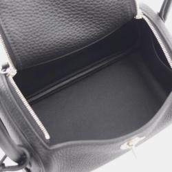 مملوكة مسبقًا حقيبة هيرمس ليندي صغيرة جلد كليمنس توريلون للكتف