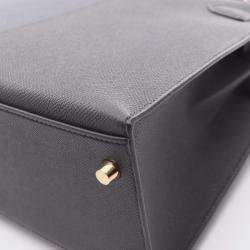 مملوكة مسبقًا Hermes Kelly 28 Blue Indigo Blue Frida Epsom Leather Shoulder Bag