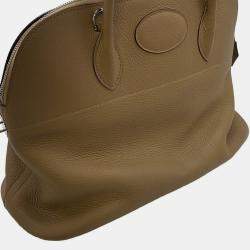 Pre Owned Hermes Bolide Poussiere Taurillon Clemence Size 35