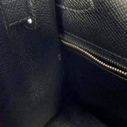 Pre Owned Hermes Kelly Sellier Black Epsom Size 28