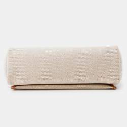 مملوكة مسبقًا هيرميس حقيبة هيرباج صغيرة الحجم قماش فوفه جلد فاش هنتر مع سحاب