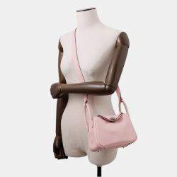 مملوكة مسبقًا حقيبة هيرمس ليندي روز ساكورا جلد سويفت مقاس ميني