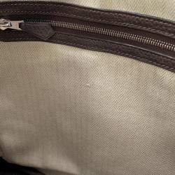 Pre Owned Hermes Garden Party Ebene Negonda Leather PM