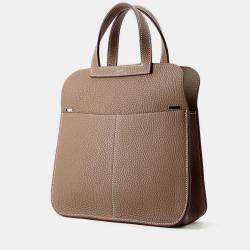 Pre Owned Hermes Halzan Etup Taurillon Clemence Size 25