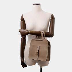 Pre Owned Hermes Halzan Etup Taurillon Clemence Size 25