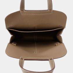 Pre Owned Hermes Halzan Etup Taurillon Clemence Size 25