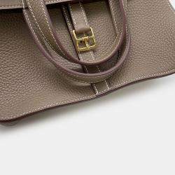 Pre Owned Hermes Halzan Etup Taurillon Clemence Size 25