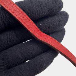 Pre Owned حقيبة كتف هيرميس كليش روج كور إيفرغراين حجم 21