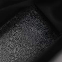 مملوكة مسبقًا حقيبة هيرمس كيلي سوليير 28 جلد كالف بوكس أسود إكسسوار مطلي ذهبي