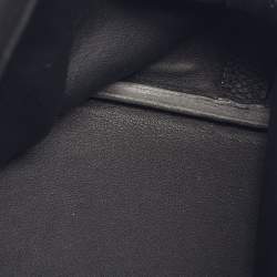 Pre Owned Hermès 24/24 29 Electrum Noir Matte Alligator and Togo Leather Bag