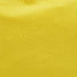 مملوكة مسبقًا حقيبة صغيرة هيرمس بورا بورا قماش أصفر جامعًا