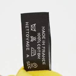 مملوكة مسبقًا حقيبة صغيرة هيرمس بورا بورا قماش أصفر جامعًا