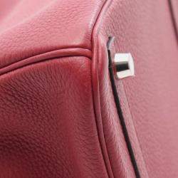 مملوكة مسبقًا حقيبة هيرمس بيركين 25 جلد توغو روج غرينات