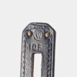 مملوكة مسبقًا Hermes Kelly 28 Blue Box Calf Leather Shoulder Bag