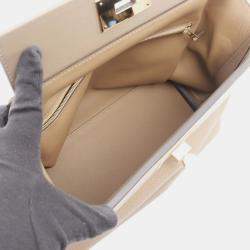 مملوكة مسبقًا Hermes 24/24 Beige Togo Leather Shoulder Bag