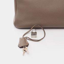 مملوكة مسبقًا Hermes Birkin 35 Etoupe Togo Leather Handbag