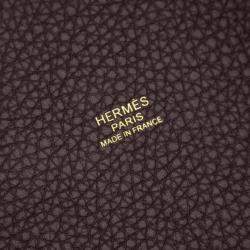 مملوكة مسبقًا Hermes Picotin Lock 18 Rouge Sellier Taurillon Clemence Leather Tote Bag