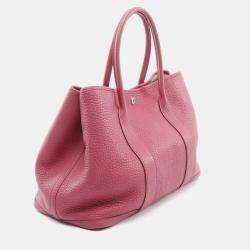 مملوكة مسبقًا حقيبة يد هيرمس جاردن بارتي 36 جلد نيغوندا بنفسجي تون