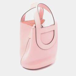 مملوكة مسبقًا حقيبة هيرمس إن ذا لوب 18 جلد توريلون كليمينس روز ساكورا