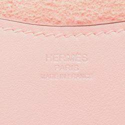 مملوكة مسبقًا حقيبة هيرمس إن ذا لوب 18 جلد توريلون كليمينس روز ساكورا