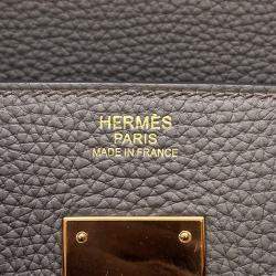 مملوكة مسبقًا Hermes Birkin Etain Togo Leather Size 30