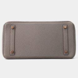 مملوكة مسبقًا Hermes Birkin Etain Togo Leather Size 30