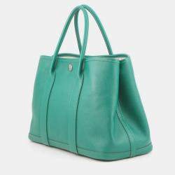 Pre Owned حقيبة هيرمس غاردن بارتي فيرت جادي إبزوم حجم صغير جدًا