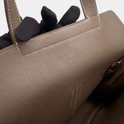 مملوكة مسبقًا Hermes Halzan Etoupe Taurillon Clemence Size 31