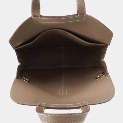 مملوكة مسبقًا Hermes Halzan Etoupe Taurillon Clemence Size 31