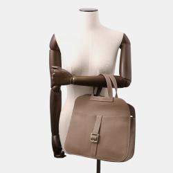 مملوكة مسبقًا Hermes Halzan Etoupe Taurillon Clemence Size 31