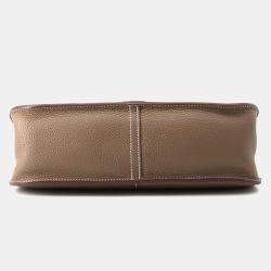 مملوكة مسبقًا Hermes Halzan Etoupe Taurillon Clemence Size 31