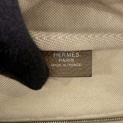 مملوكة مسبقًا Hermes Victoria2 35 Etoupe Taurillon Clemence Bag 
