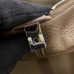 مملوكة مسبقًا Hermes Victoria2 35 Etoupe Taurillon Clemence Bag 