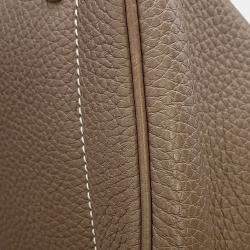 مملوكة مس بقًا Hermes Victoria2 35 Etoupe Taurillon Clemence Bag 