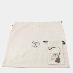 مملوكة مسبقًا Hermes Victoria2 35 Etoupe Taurillon Clemence Bag 