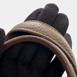 مملوكة مسبقًا Hermes Victoria2 35 Etoupe Taurillon Clemence Bag 