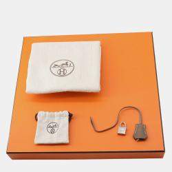 Pre Owned Hermes Birkin 35 Etoupe Togo Leather Bag 