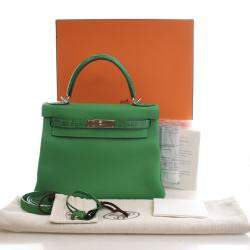 مملوكة مسبقًا حقيبة هيرمس كيلي 28 بامبو توجو تاتش