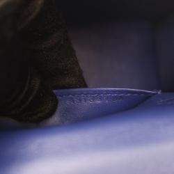 مملوكة مسبقًا Hermes Bleu Electric Epsom Mini Kelly 20