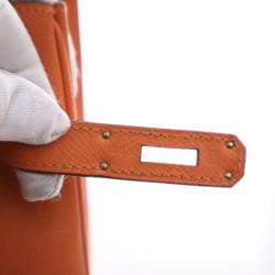 Pre Owned Hermes Feu Epsom Birkin 35