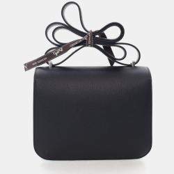 مملوكة مسبقًا حقيبة هيرمس كونستانس نوار إبسم 18