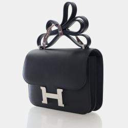 مملوكة مسبقًا حقيبة هيرمس كونستانس نوار إبسم 18