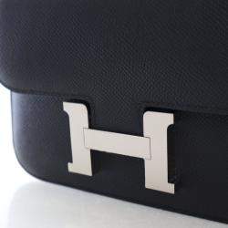 مملوكة مسبقًا حقيبة هيرمس كونستانس نوار إبسم 18