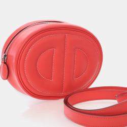 مملوكة مسبقًا حقيبة هيرميس روز تكساس فيرسو سويفت إن ذا لوب حزام