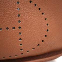 مملوكة مسبقًا Hermes Gold Clemence Evelyne III PM