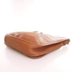 مملوكة مسبقًا Hermes Gold Clemence Evelyne III PM