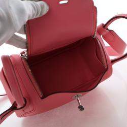 مملوكة مسبقًا حقيبة هيرمس روز ديت سويفت ميني ليندي 20