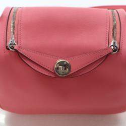 مملوكة مسبقًا حقيبة هيرمس روز ديت سويفت ميني ليندي 20
