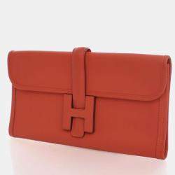 Pre Owned حقيبة إليان جيغ هيرمس سويفت جلد جيرانيوم 29