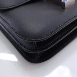 مملوكة مسبقًا حقيبة هيرمس كونستانس 24 سويفت نوار مرمر